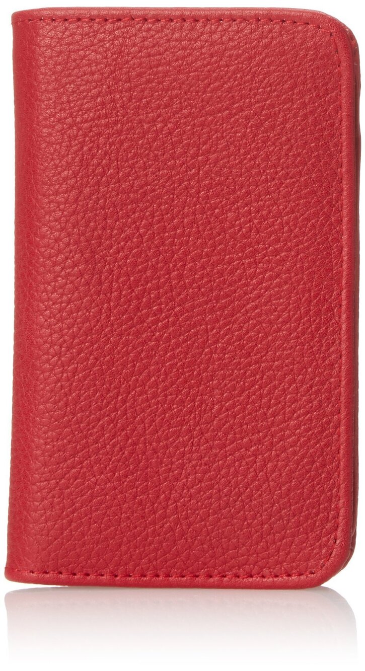 2515 Hudson Pik-Me-Up Snap Card Case, Dark red